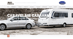 Desktop Screenshot of caravanbedrijf-bg.nl